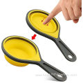 Foldable Silicone Measuring spoon set